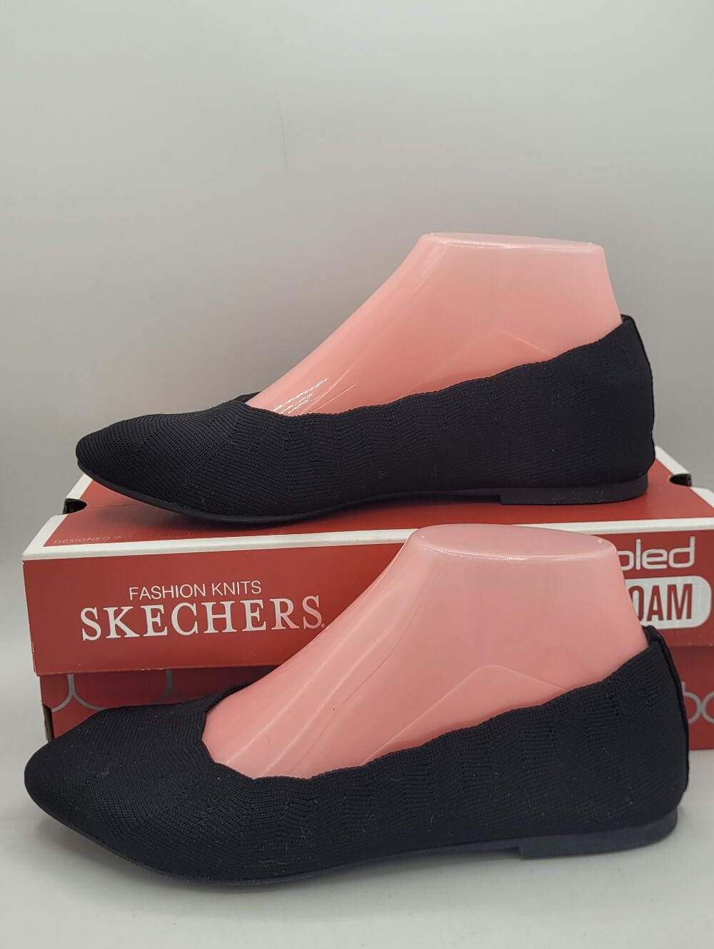 Sketchers Black Bewitch Ballet Flats Size 6